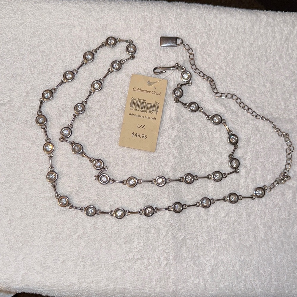 Coldwater Creek RhineLink Belt L/XL